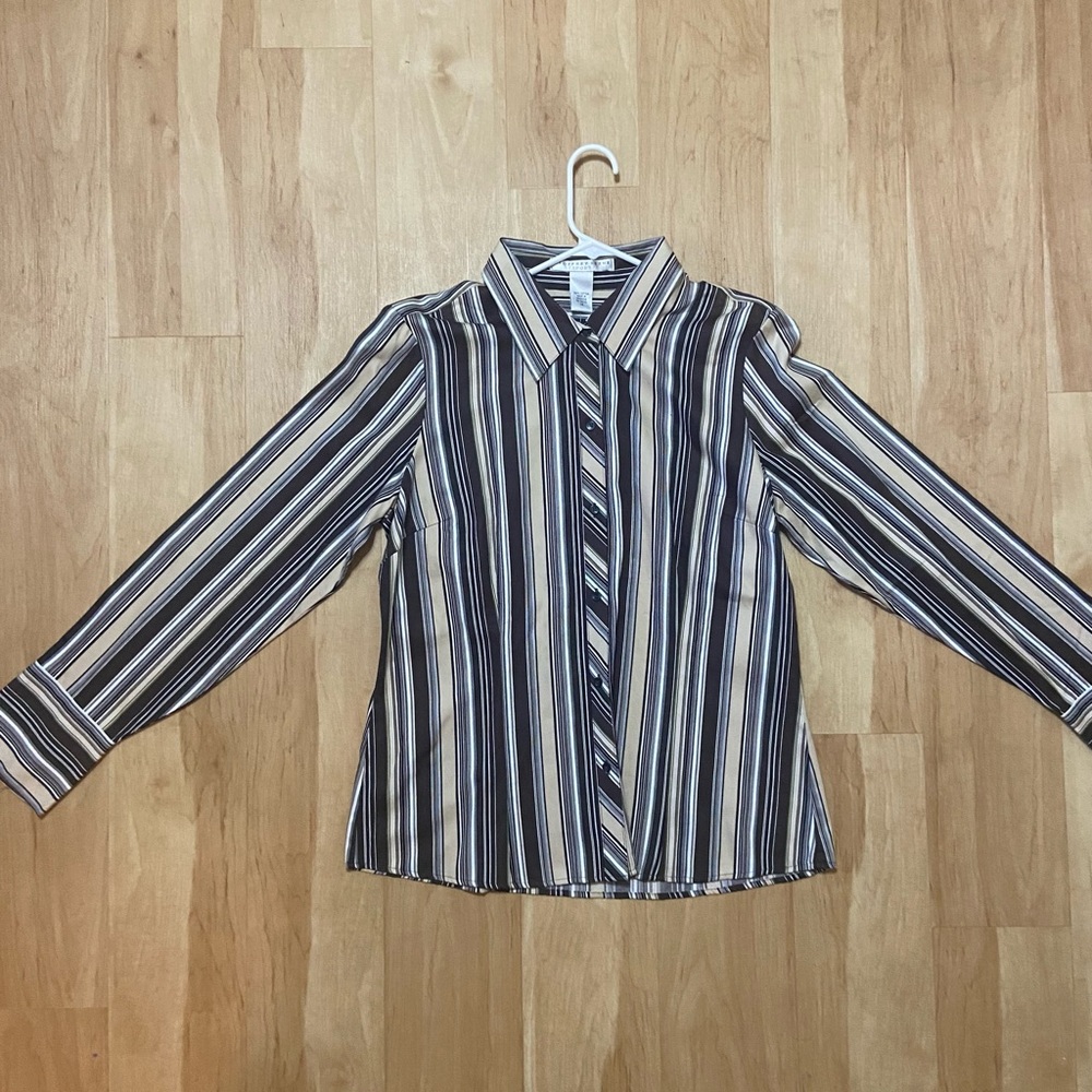 NWT Geoffrey Beene Sport Button Up